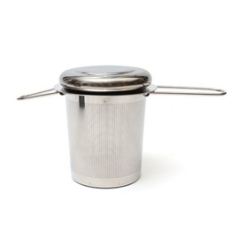 Gaucho Cebar Tea Strainer for Loose Tea ● 304 Stainless Steel Tea Strainer ● Reusable Tea Strainer ● Strainer for Most Cups ● Tea and Herb Strainer