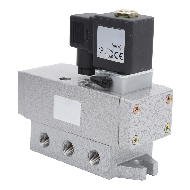 2 Position 5 Way Solenoid Valve Single Electric Control Pneumatic
