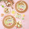 Floral Easter Bunny Luncheon Napkins 10", 16 Ct.