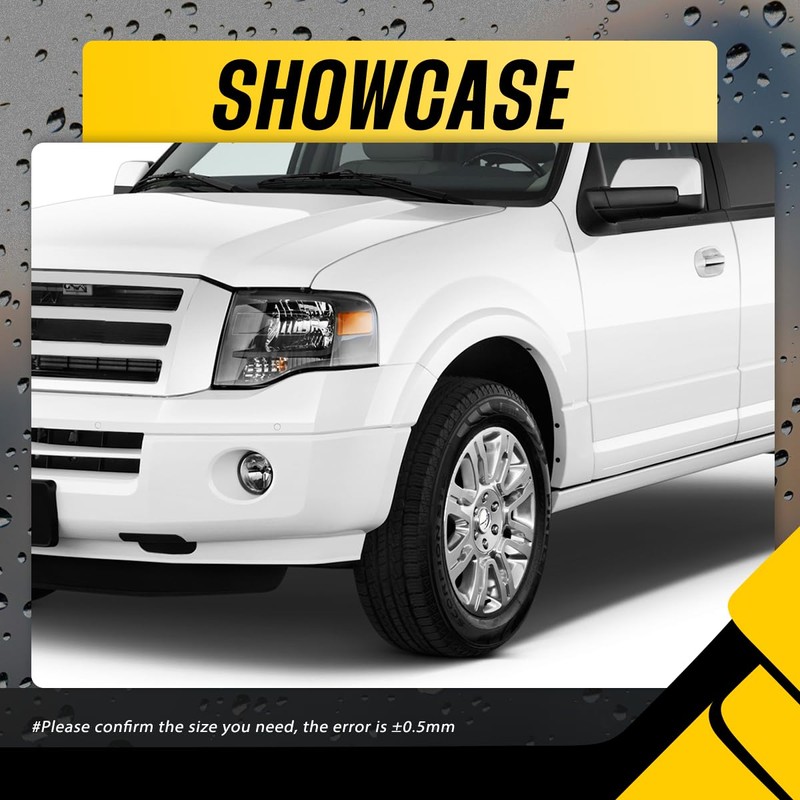 DewFlew - Tapón central de rueda para 2009-2014 F150 2010-2014