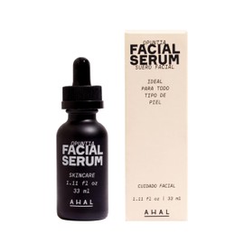 AHAL - Suero Facial Hidratación Profunda y Antioxidante, Tonifica y Reduce Manchas, Ideal para Piel Grasa, Mixta y Madura, Ingredientes Naturales, 33ml (33 ml, Opuntia)