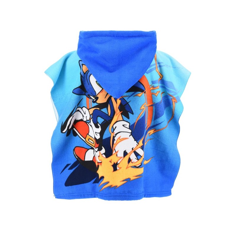 CARTOON Beach Poncho Bathrobe for Children Size 55 x 110