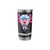 Bikesalotl Axolotl Bike Biking Cycling Stainless Steel Insulated Tumbler