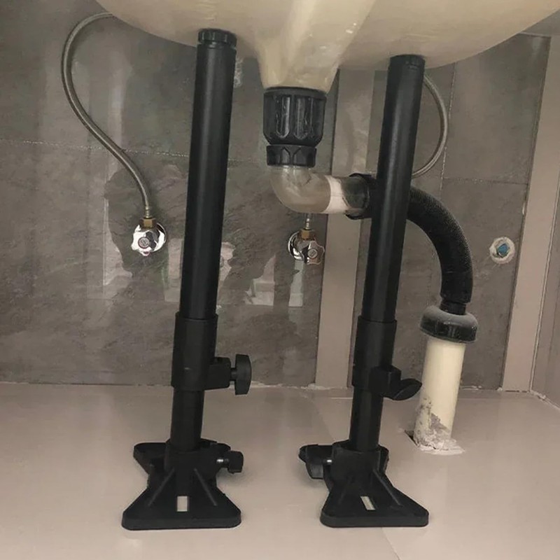 Undermount Sink Brackets, 2PCS Adjustable Brackets Undermount Sink Support, Stainless