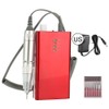 Portable Rechargeable Electric Nail Drill Machine 30000 RPM Cordless Manicure