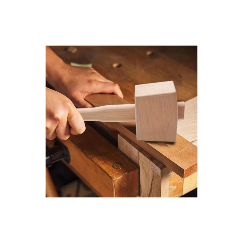 Mazo De Madera | Martillo De Carpintero Multifuncional, Martillo De