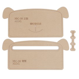Acrylic Template Durable Transparent Clear DIY Cartoon Pencil Case Stencil for Decorative Pendant Craft Quilting
