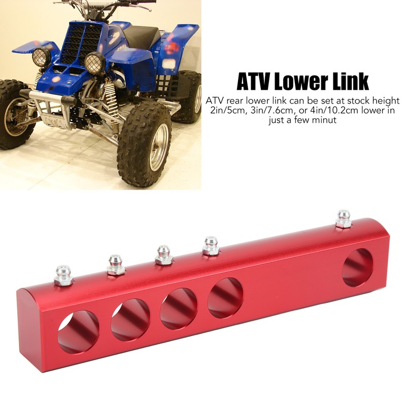 Adjustable ATV Rear Lowering Link CNC Aluminum Alloy Replacement for