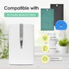 HSIAMEN Filter Compatible with Sharp KC-860U KC860U Air Purifier, H13