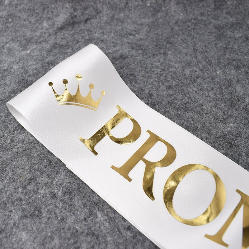 TTCOROCK Prom Kingâ€ and â€Œprom Queenâ€ Sashes â€“ Graduation Party