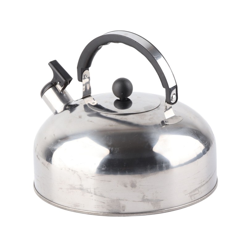 3L Stainless Steel Whistling Tea Kettle Fast Heating One Touch
