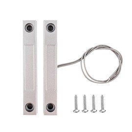 aoauto Home Security Wired Rolling Door Contact Magnetic Reed Switch Alarm Sensor Magnetic Switch,NC