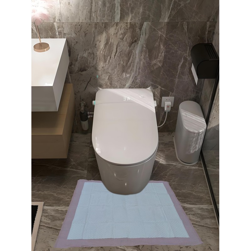 Toilet Floor Protector From Urine 15 Pack Disposable Toilet Mats