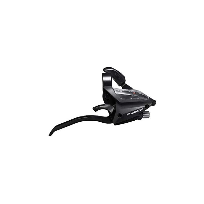 SHIMANO 3 x 8 V Black Shifters for Bicycles, Adults,