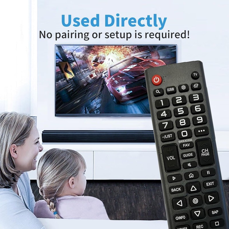 Remote Control for LG Smart TV with Smart Buttons LG