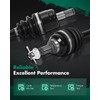 SCITOO 42250-HM5-630 CV Axle Front Left Right for Kubota RTV1100