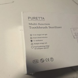 Puretta Smart Multi-function Toothbrush Sterilizer UV Sterilization Infrared Induction