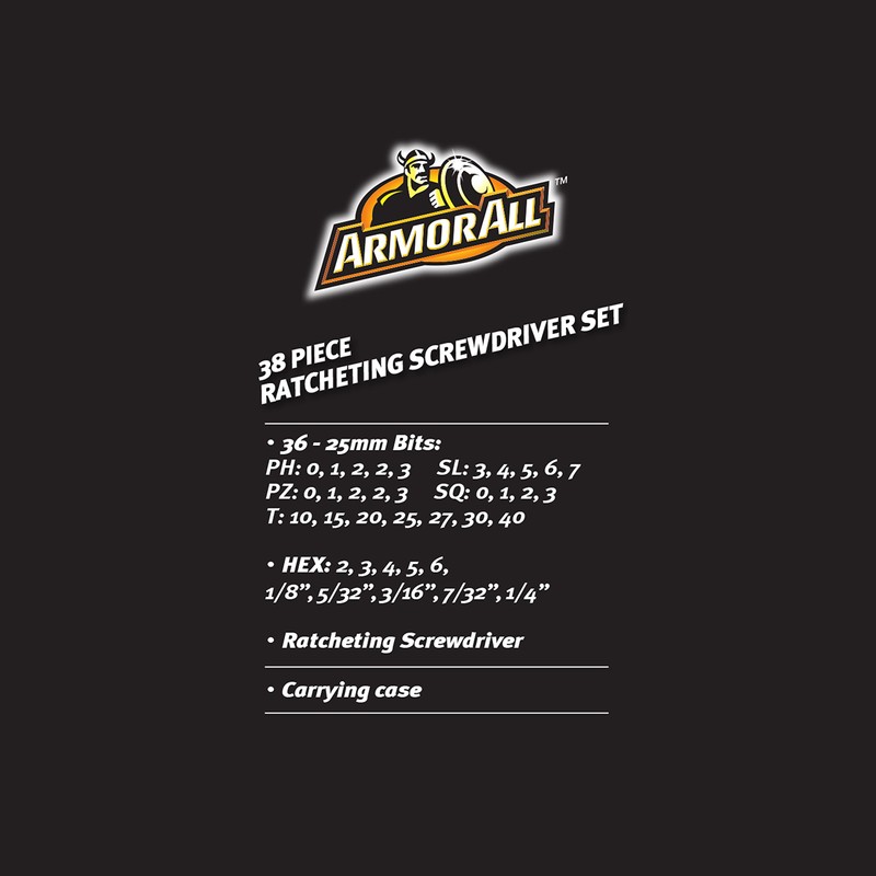 Armorall AATK105J 38pc. Hand Tool Set
