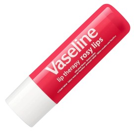 Vaseline Lip Therapy Rosy Lips .16oz Pink Tinted Lip Balm Pure Petroleum Jelly