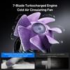 SP Space Player Portable Clip on Fan Battery Operated, Small