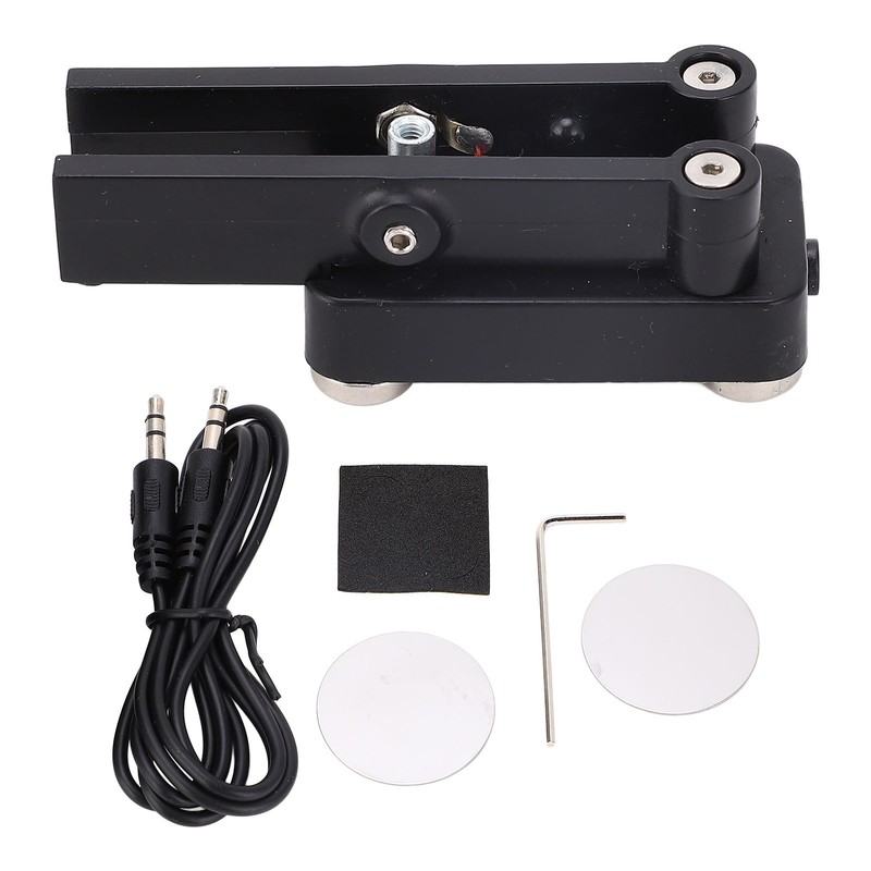 Double Paddle Telegraph Key with 3.5mm Interface Cable Magnetic Base