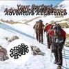 5 pcs Removable Mud Ski Basket Trekking Pole Snowflake Basket,Removable