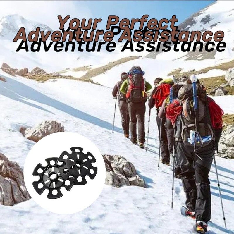 5 pcs Removable Mud Ski Basket Trekking Pole Snowflake Basket,Removable