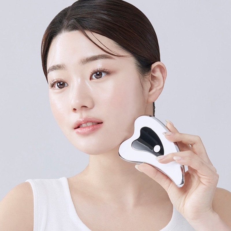 Mamicare High Frequency Gua Sha Massager Heart Galvanic Beauty Device