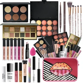 Makeup Kit For Women Full Kit Make Up Kits For Adult All in One Makeup Set For Teens Girls Beginner With Concealer Eyeshadow Palette Lip gloss Set Travel Bag Holiday Gift Set