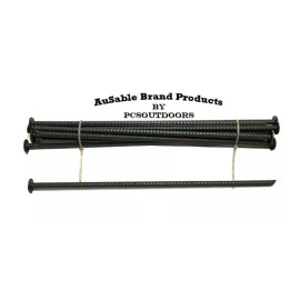 AuSable Brand 24" x 3/8" Rebar - Landscaping & Trapping Anchor Stakes  - Dozen