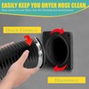 VIWINVELA Dryer Vent Hose Connector Kit - Dryer Vent Wall