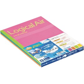 Nakabayashi NO-B546B-5P Logical Air Lightweight Notebook, B5, B Ruled, Pack of 5