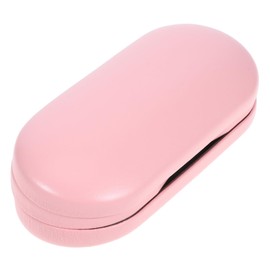 TOVINANNA Portable Eyeglass Case Double Layer Contacts Lens Applicator for Women Hard Case Travel Accessory