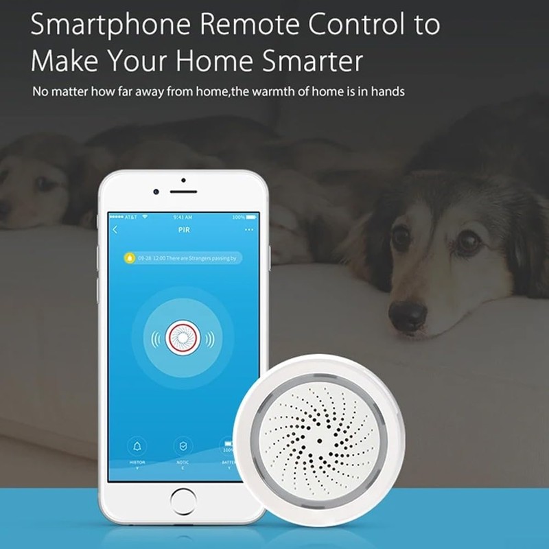 WiFi Siren Alarm for Tuya Intelligent Sound and Light Alarm,