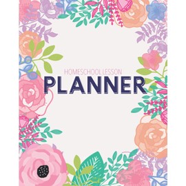 Homeschool Lesson Planner: Undated Organizer for Distance Learning Home School Parents & Tutors