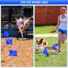 50 Pack Marking Flags Marker Flags for Lawn, IKAYAS 4