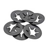 Qrity 20 Pcs Retaining Rings Washers 4mm Inner Diameter 12mm