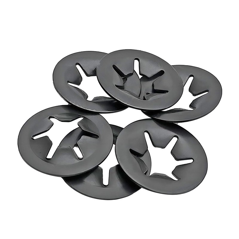 Qrity 20 Pcs Retaining Rings Washers 4mm Inner Diameter 12mm