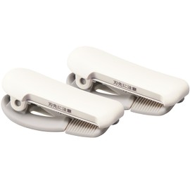 Kokuyo Karu Cut T-SM401WX2 Masking Tape Cutter, Clip Type, For Tape Widths of 0.8 - 1.0 inches (20 - 25 mm) White, 2 Pieces