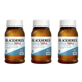 Blackmores Omega Triple Fish Oil 150 Capsules, 3-piece set [Country of origin: indicated in detailed description], 3 sets, 150 tablets / 블랙모어스 오메가 트리플 피쉬오일 150캡슐 3개세트 [원산지:상세설명에 표시], 3세트, 150정