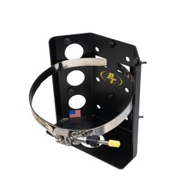 Power Tank - 5 lb LP Bottle Propane Tank Holder 8 Inch Cylinder Mounting Bracket for Truck Bed, Car, RV, Boat