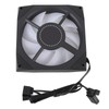120mm Reverse Blade PC Case Fan, 4-Pin PWM, 3-Pin 5V