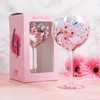 lesser and pavey Hand Painted Gin Glass | Blossom &