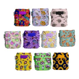Pañales Ecológicos De Tela Ecopipo  10 Estampados Msi                                                                                                 