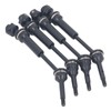 4Pcs RC Car Drive Shaft Set Front Rear Universal Axles