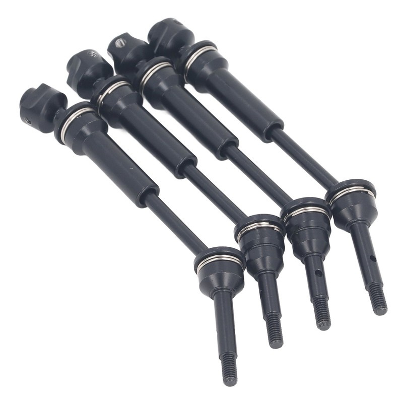 4Pcs RC Car Drive Shaft Set Front Rear Universal Axles