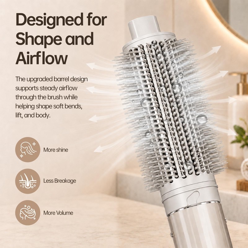 Round Brush Volumizing Attachment for Shark FlexStyle HD400