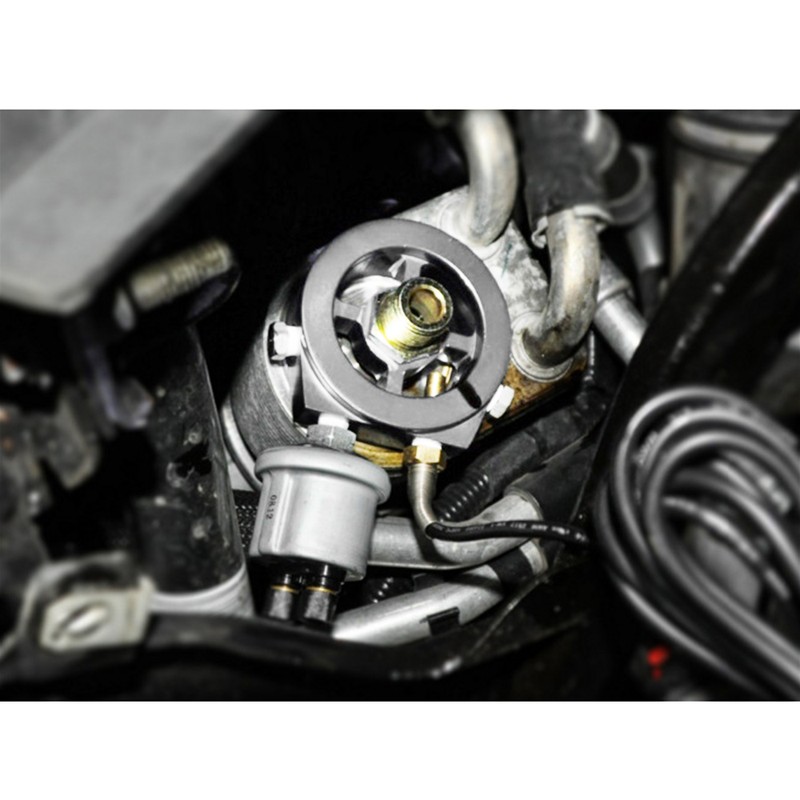 Universal Car Oil Filter Cooler Sandwich Plate Adapter for Oil