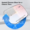 SNEMEEY Passenger Side Mirror Glass Replacement for Ford Escape 2008
