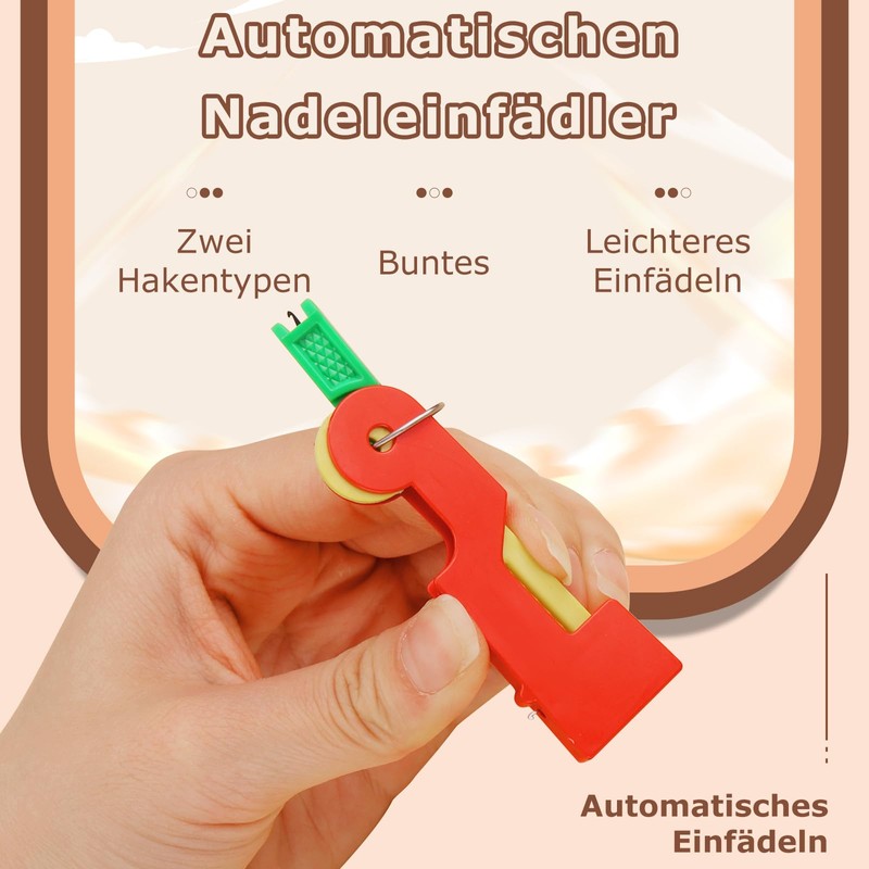 MASPHY Needle Threader for Hand Sewing, 33 Pieces Needle Threader